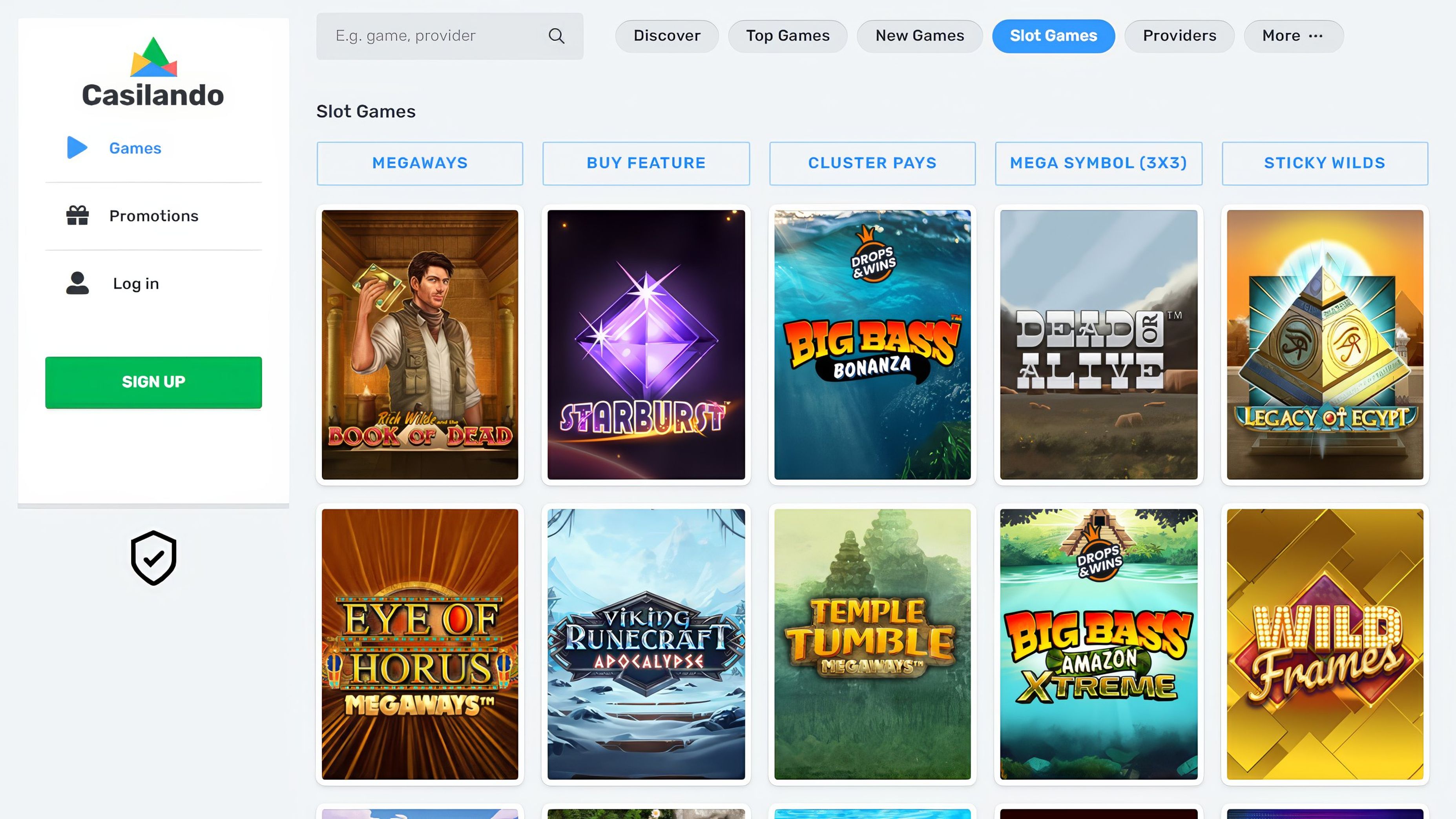 Casilando desktop screenshot 1